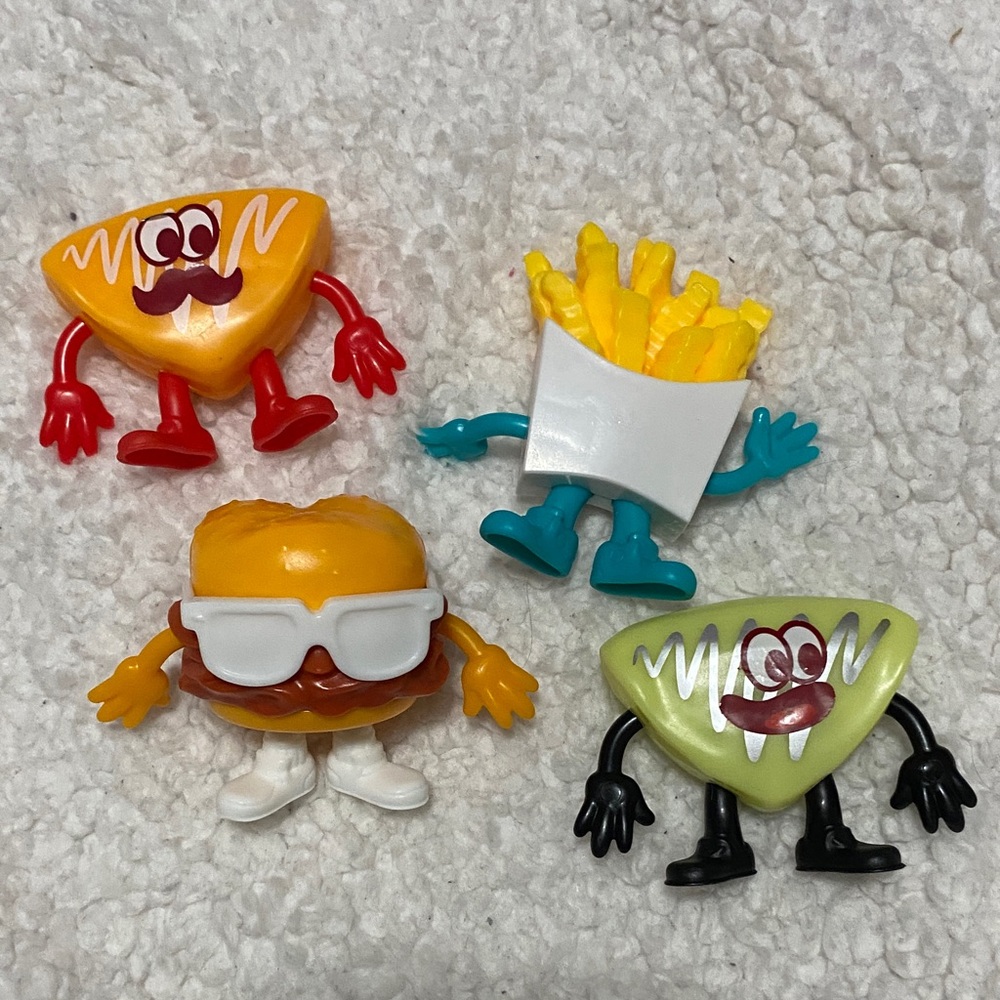 Wendys kids meal food toys